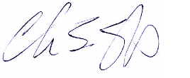 Chris Sharp signature